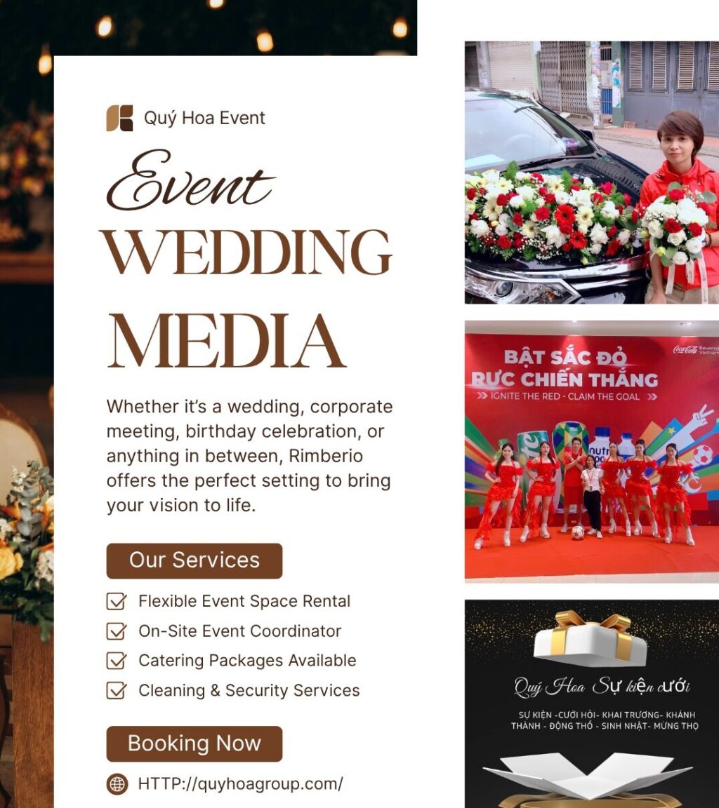 Brown And White Modern Event Venue Rental Instagram Post 1